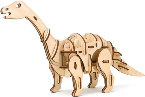 Robotime Apatosaurus D420 - Houten Modelbouw, Sinterklaas Speelgoed Kerst Cadeau - R/C, Sinterklaas Speelgoed Kerst Cadeau