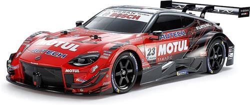 1:10 Tamiya 47503 RC Auto Motul Autech Z 2023 TT-02 - Body in Kleur RC Plastic Modelbouwpakket