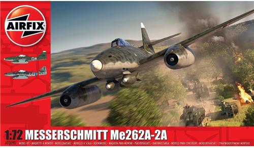 1:72 Airfix 03090 Messerschmitt Me262A-2A Plastic Modelbouwpakket