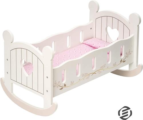 Equivera Poppenbed - Poppenbedje - Poppenhuis Meubels - Speelgoed voor Meisjes - Cadeau