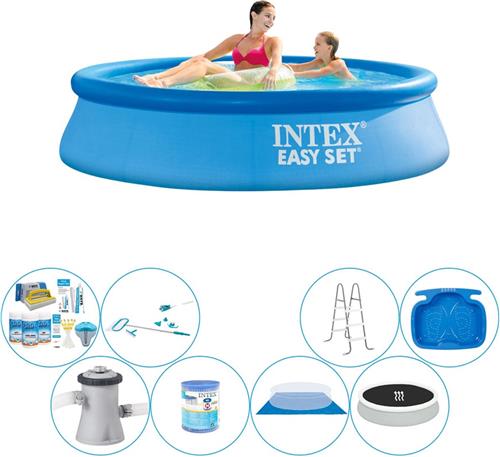 Easy Set Rond 244x61 cm - Deluxe Zwembad Deal