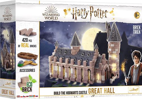 Trefl Brick Trick Harry Potter Great Hall Framepuzzel 420 stuk(s) Televisie/films