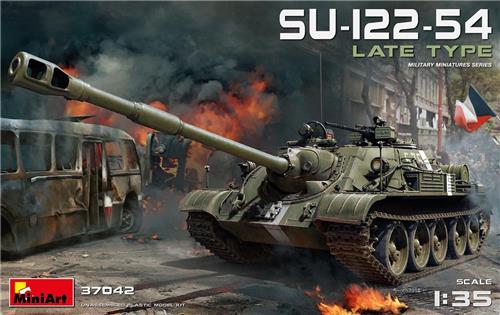 Miniart - Su-122-54 Late Type (Min37042) - modelbouwsets, hobbybouwspeelgoed voor kinderen, modelverf en accessoires