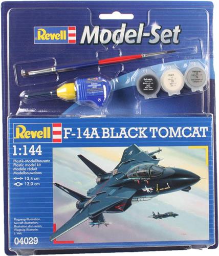 1:144 Revell 64029 F-14A Black Tomcat - Model Set Plastic Modelbouwpakket