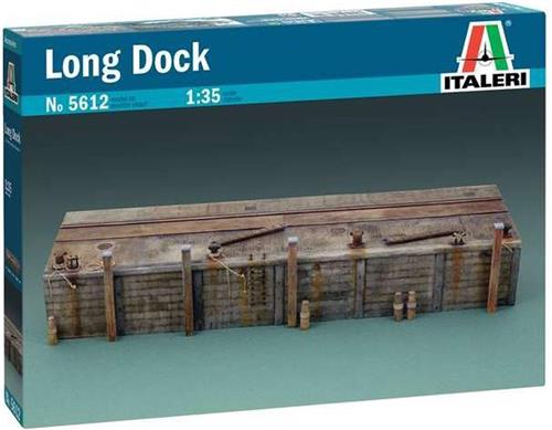 Italeri Long dock (kade) 2x 30 cm