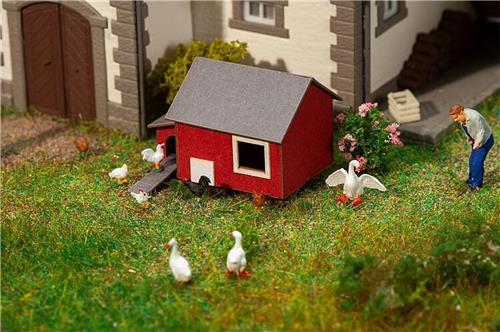 Faller - Hen-house - FA180298 - modelbouwsets, hobbybouwspeelgoed voor kinderen, modelverf en accessoires