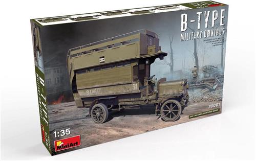 1:35 MiniArt 39001 B-Type Military omnibus Plastic kit