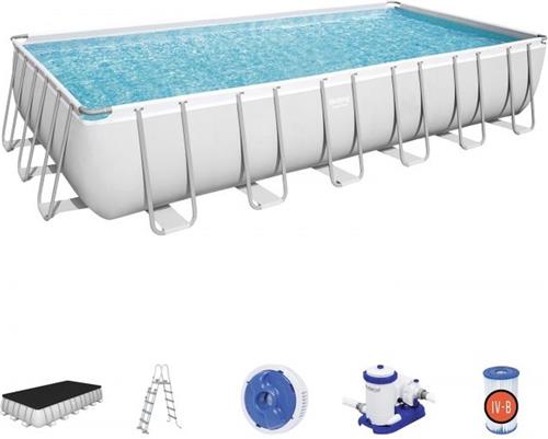 Bestway rectangular frame pool set 732x366x132