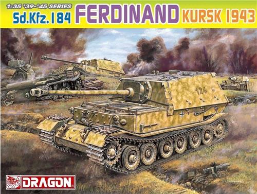 1:35 Dragon 6726 Sd.Kfz.184 Ferdinand - the Battle of Kursk Plastic Modelbouwpakket