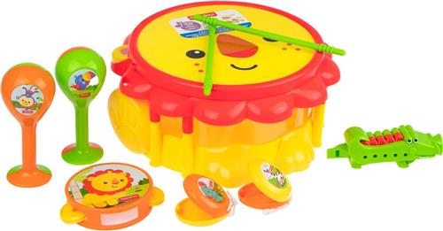 Fisher-Price Drumset Leeuw