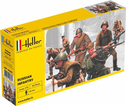 Heller - 1/72 Infanterie Russehel49603 - modelbouwsets, hobbybouwspeelgoed voor kinderen, modelverf en accessoires