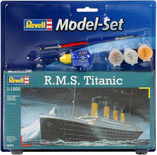 1:1200 Revell 65804 R.M.S. Titanic - Model Set Plastic Modelbouwpakket