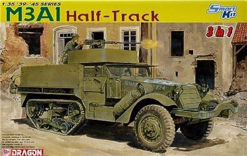 1:35 Dragon 6332 M3A1 Half-Track Truck Plastic Modelbouwpakket