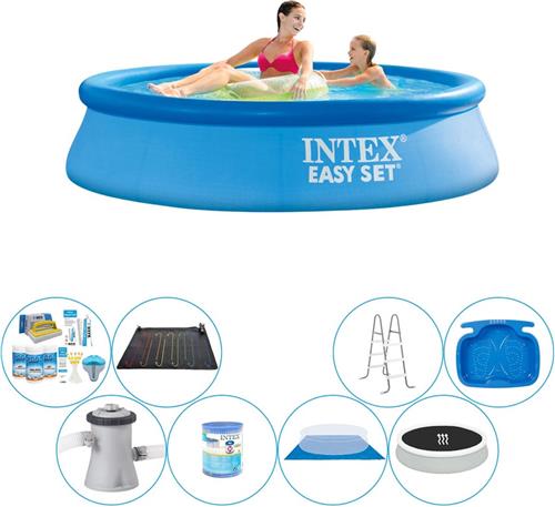 Easy Set Rond 244x61 cm - Deluxe Zwembad Pakket