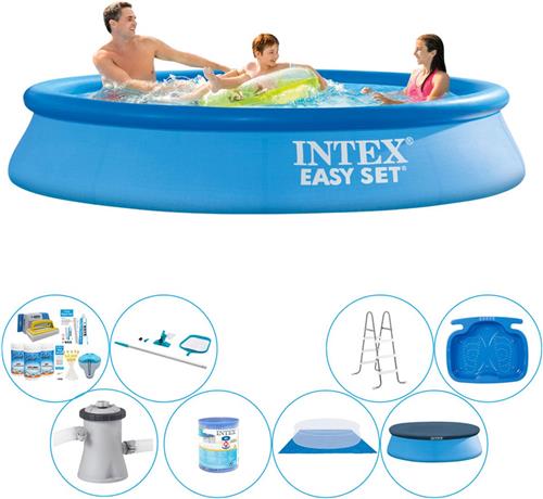 Alles in 1 Zwembad Pakket -  Easy Set Rond 305x61 cm