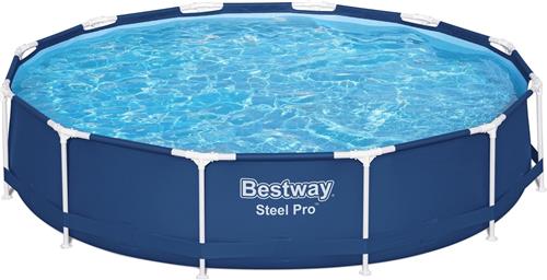 Bestway Steel Pro Zwembad Rond 3,66 m x 76 cm - Inclusief filterpomp