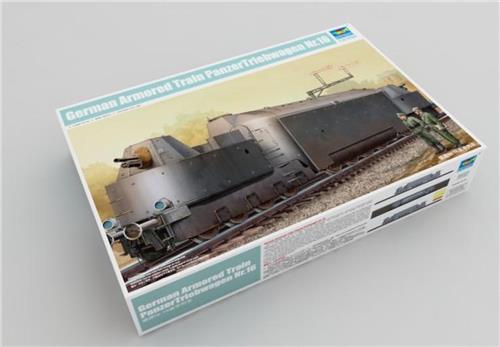 1:35 Trumpeter 00223 German Armored Train PanzerTriebwagen Nr.16 Plastic Modelbouwpakket