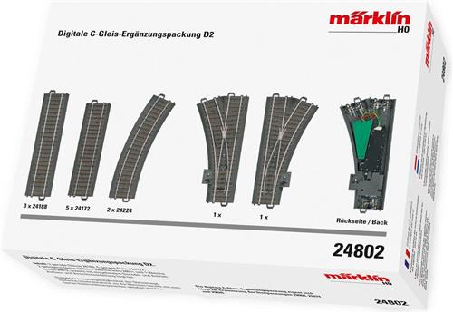 Märklin - Uitbreidingspakket D2 voor digitale C-rails