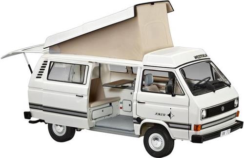 1:25 Revell 07344 Volkswagen VW T3 Camper Plastic Modelbouwpakket