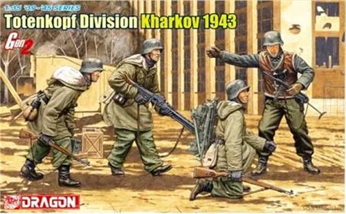 1:35 Dragon 6385 Totenkopf Division - Kharkov 1943 - Gen2 Plastic Modelbouwpakket