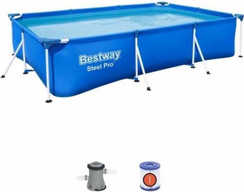 Zwembad Verwijderbaar Bestway Steel Pro 300 x 201 x 66 cm