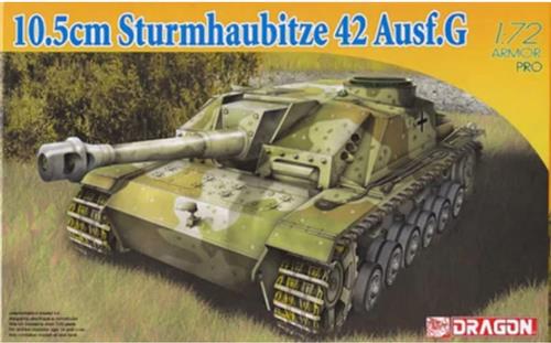 1:72 Dragon 7284 10,5cm Sturmhaubitze 42 Ausf. G met Neo Tracks Plastic Modelbouwpakket