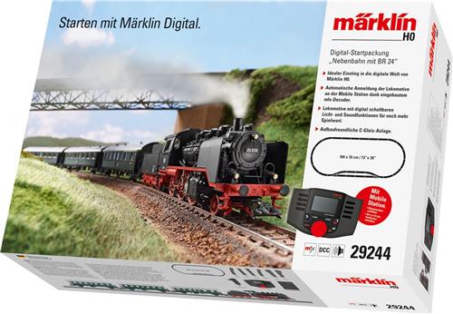 Märklin Digitale startset Nevenlijn met BR 24