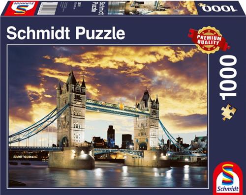 Schmidt Puzzel - Tower Bridge London - 1000 Stukjes