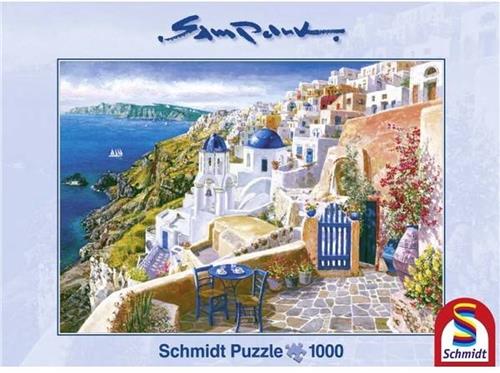 Selecta Puzzel - Sam Park: Blik op Santorini