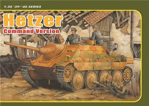 1:35 Dragon 6993 Hetzer Tank Command Version Plastic Modelbouwpakket