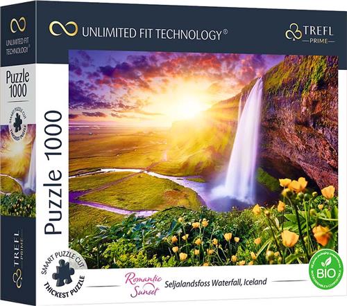 Trefl Trefl - Puzzels - 1000 UFT" - Seljalandsfoss waterval, IJsland_FSC Mix 70%"