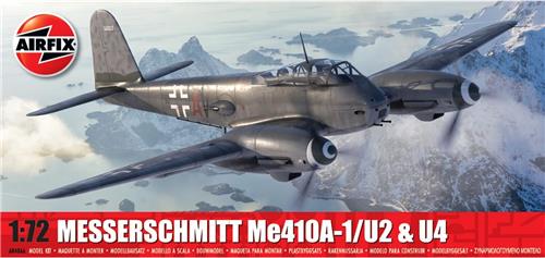 1:72 Airfix 04066 Messerschmitt Me410A-1/U2 and U4 Plastic Modelbouwpakket