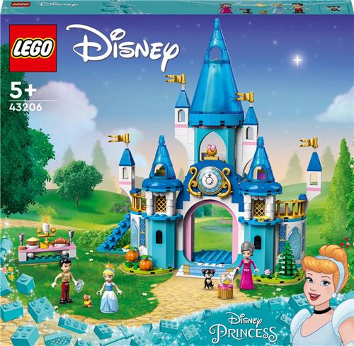 LEGO Disney Princess Het kasteel van Assepoester en de knappe prins - 43206