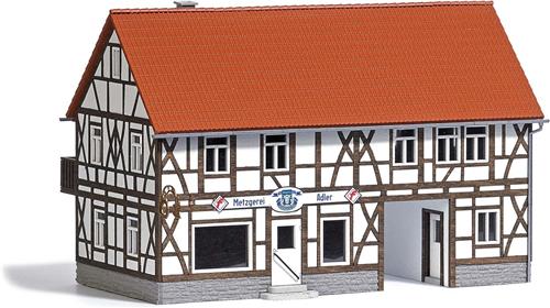 Busch - Landmetzgerei »adler« H0 (Bu1530) - modelbouwsets, hobbybouwspeelgoed voor kinderen, modelverf en accessoires