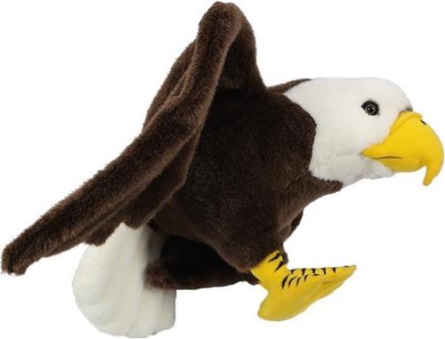 PIA Soft Toys - Pluche Knuffeldier Adelaar staand - 50 cm