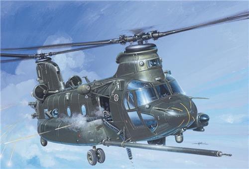 1:72 Italeri 1218 Boeing MH-47E SOA Chinook - Helikopter Plastic Modelbouwpakket