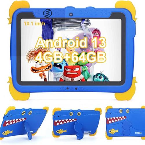 Equivera Kindertablet - Tablet voor Kinderen - Educatieve Tablet - Spelletjes - Ouderlijk Toezicht