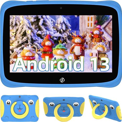 Equivera Kindertablet - Tablet voor Kinderen - Educatieve Tablet - Spelletjes - Ouderlijk Toezicht