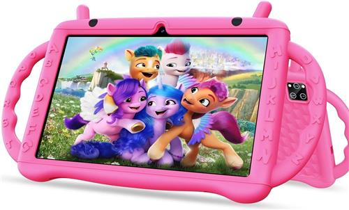 Equivera Kindertablet - Tablet voor Kinderen - Educatieve Tablet - Spelletjes - Ouderlijk Toezicht