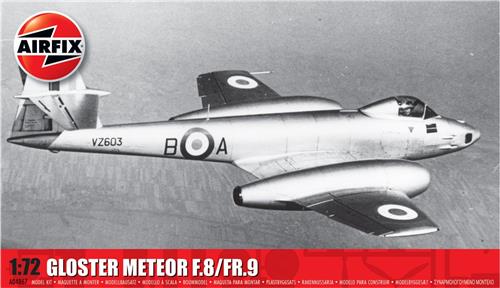 1:72 Airfix 04067 Gloster Meteor F.8/FR.9 - Straaljager Plastic Modelbouwpakket