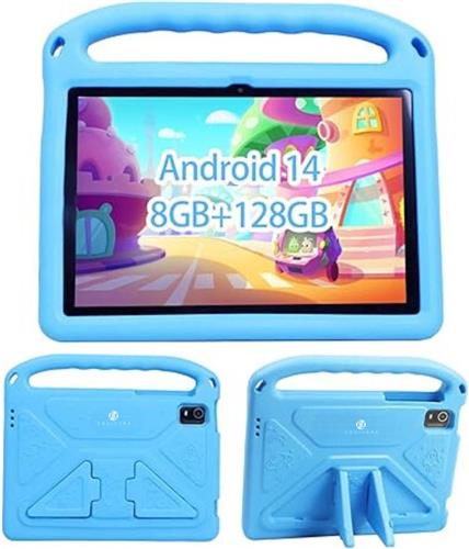 Equivera Kindertablet - Tablet voor Kinderen - Educatieve Tablet - Spelletjes - Ouderlijk Toezicht