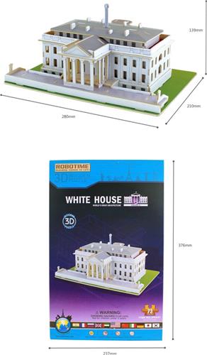 Robotime - Worlds Great  Architecture- White House