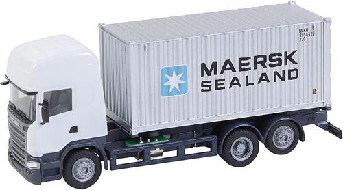 Faller - Vrachtwagen Scania R 13 TL Zeecontainer (HERPA) - modelbouwsets, hobbybouwspeelgoed voor kinderen, modelverf en accessoires