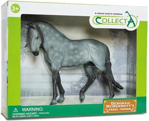 Collecta Paarden: Andalusische Hengst 1:12 Donkergrijs