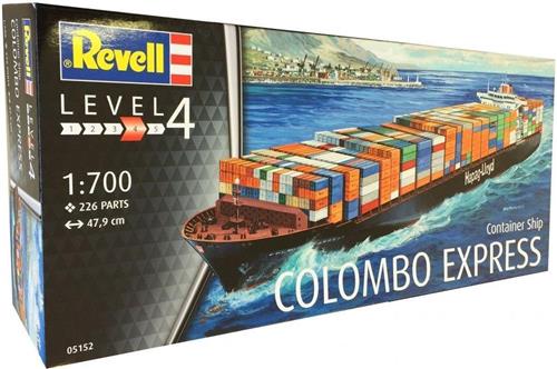 1:700 Revell 05152 Container Ship COLOMBO EXPRESS Plastic Modelbouwpakket