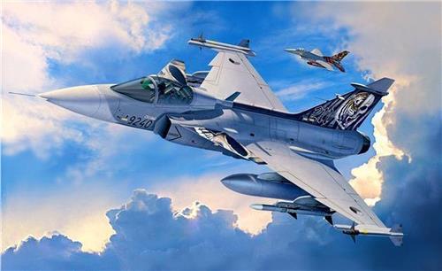 Revell Saab JAS-39C Gripen 1:72 Montagekit Vliegtuig met vaste vleugels