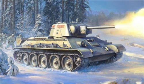 Zvezda - T-34/76 Mod.1943 Uralmash (4/19) * (Zve3689) - modelbouwsets, hobbybouwspeelgoed voor kinderen, modelverf en accessoires