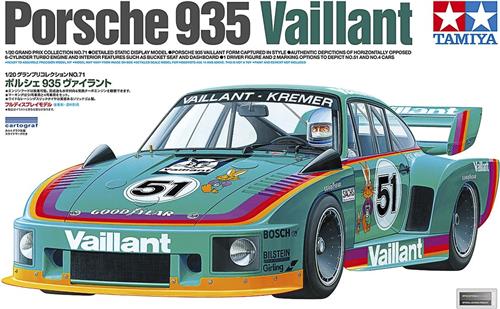 1:20 Tamiya 20071 Porsche 935 Vaillant Racing Car Plastic Modelbouwpakket