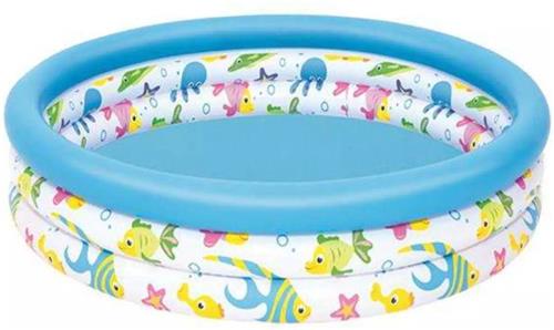 Bestway 3 Rings Ocean Life Zwembad - 122x25cm