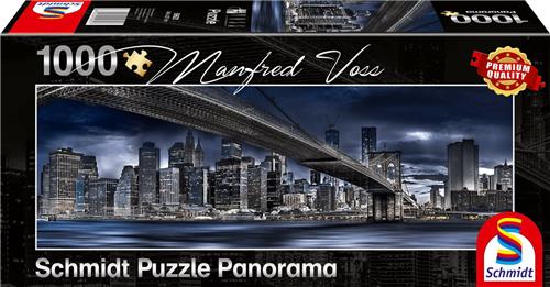 New York, Donkere Nacht, 1000 stukjes Puzzel